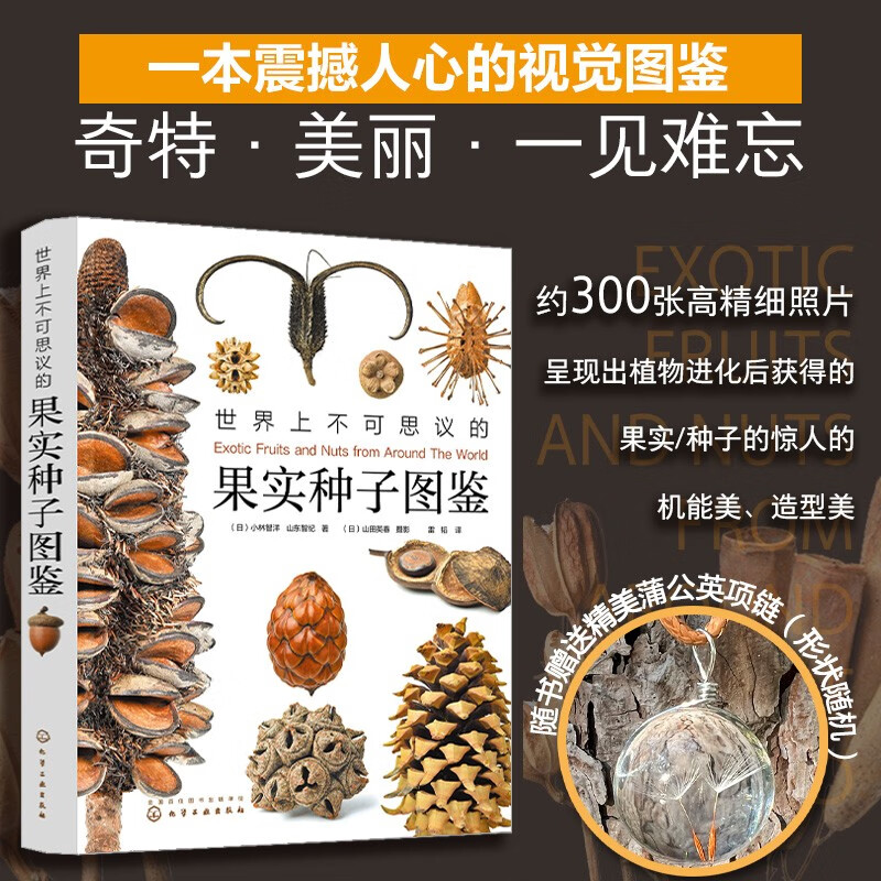 Infinitely Xiaoliang recommends an illustrated book of incredible fruit seeds in the world (free seed crystal pendant)