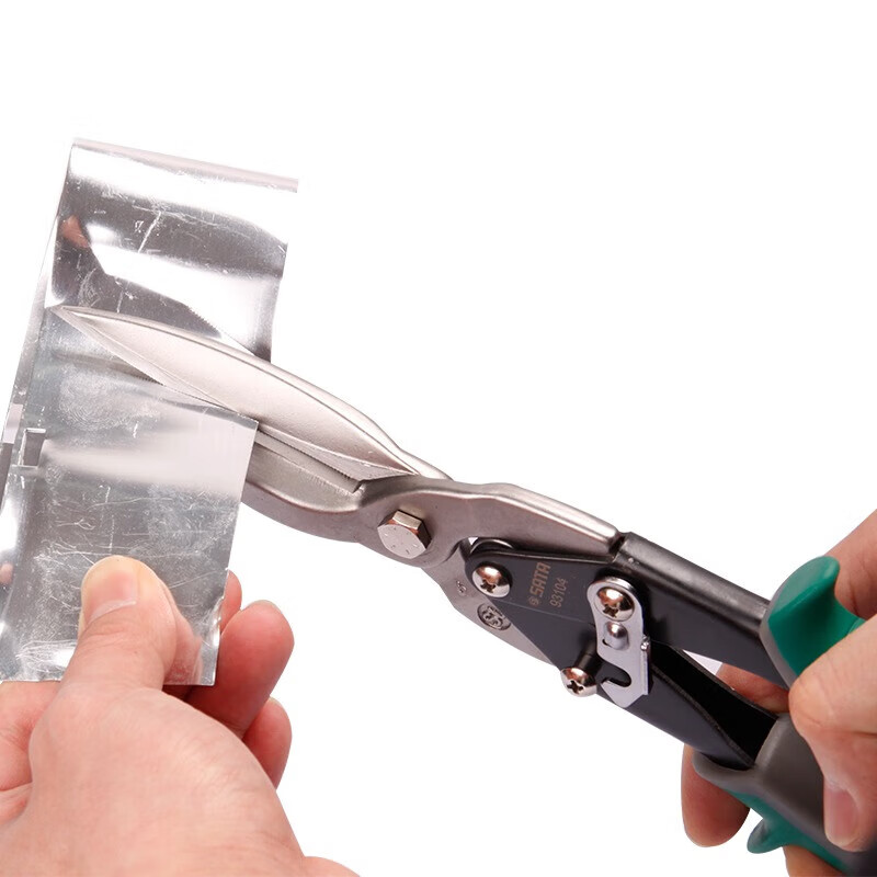 Star (SATA) Star (SATA) metal scissors, special scissors for cutting iron sheets, industrial scissors, strong stainless steel, special keel scissors, aviation scissors 93102A/right head aviation scissors
