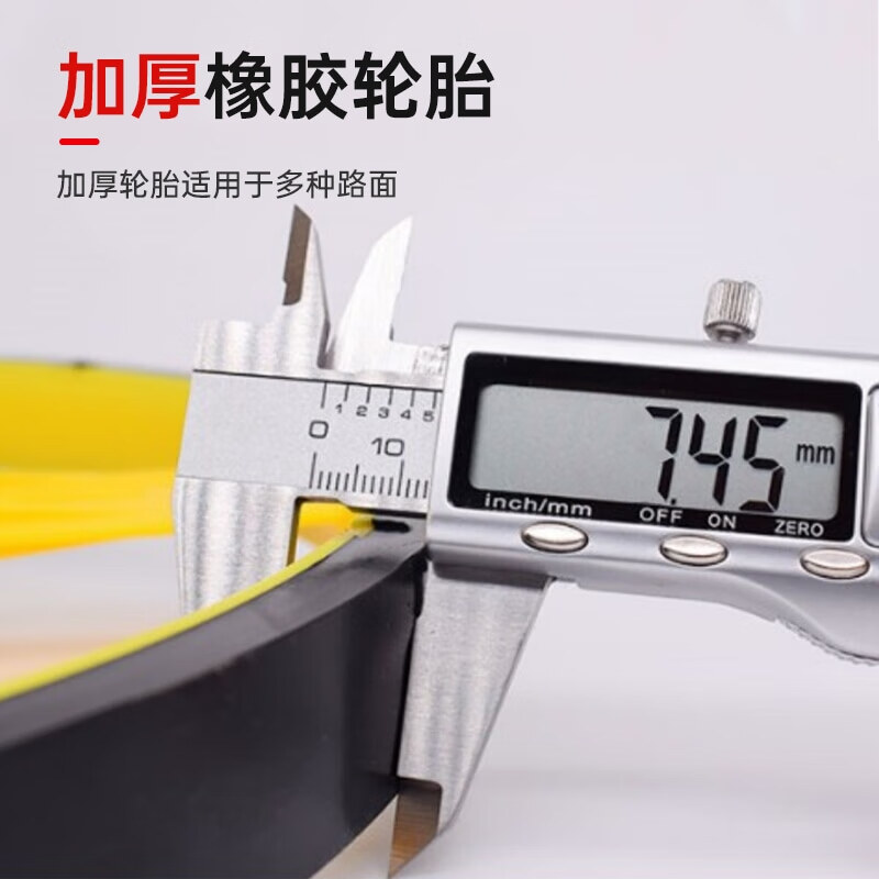 Haitai Hi-tech distance measuring wheel roller handheld measuring wheel distance meter land area measurement measurement push ruler small wheel mechanical model
