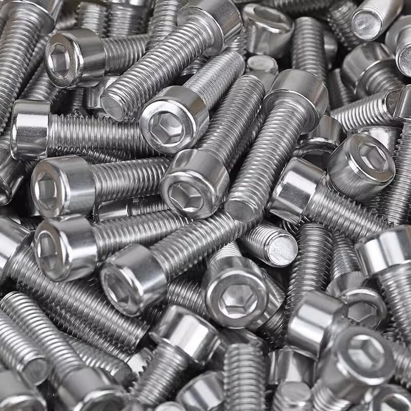 Bingneng 304 stainless steel small head diameter inner hexagonal screws narrow cap small head cylindrical head cup head bolt screw mm M3*12*4.5 head diameter 50 pieces