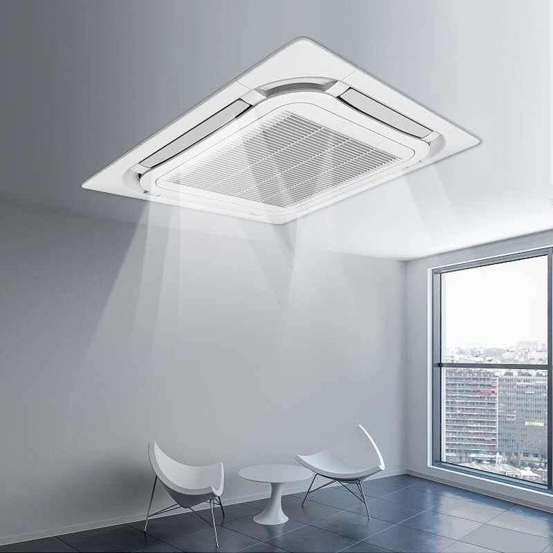 Gree ceiling air conditioner 5P five hp 380V fixed frequency single cooling embedded ceiling unit new energy efficiency ceiling type office air conditioner conference room air conditioner patio machine shop air conditioner 5 hp three-level energy efficiency fixed frequency single cooling