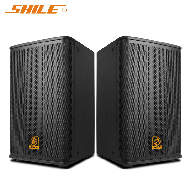 SHILE professional passive speakers 10-inch multi-function hall stage conference room lecture hall dance room KTV entertainment speakers pair BX-505
