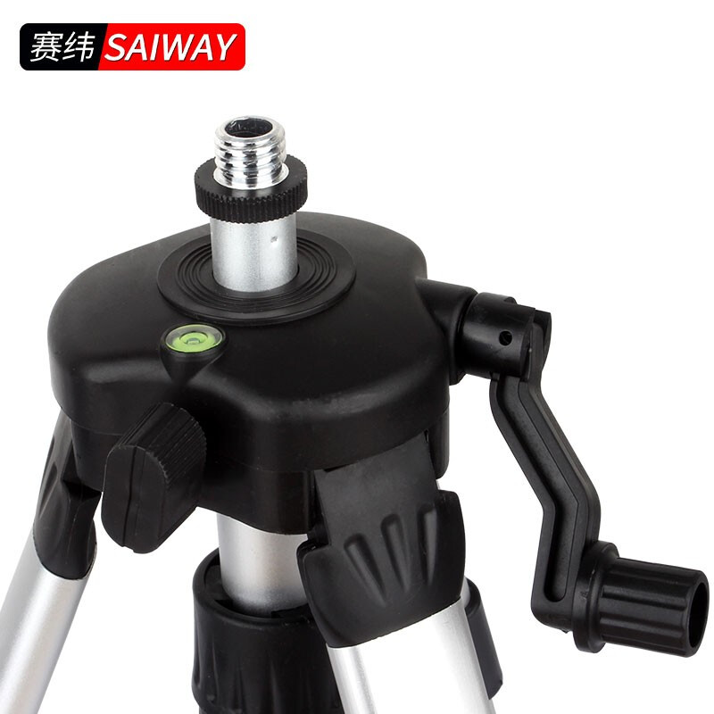 Saiwei Level Bracket Laser Tripod Universal Triangle Bracket Level Support Rod 1.5 Meter Tripod
