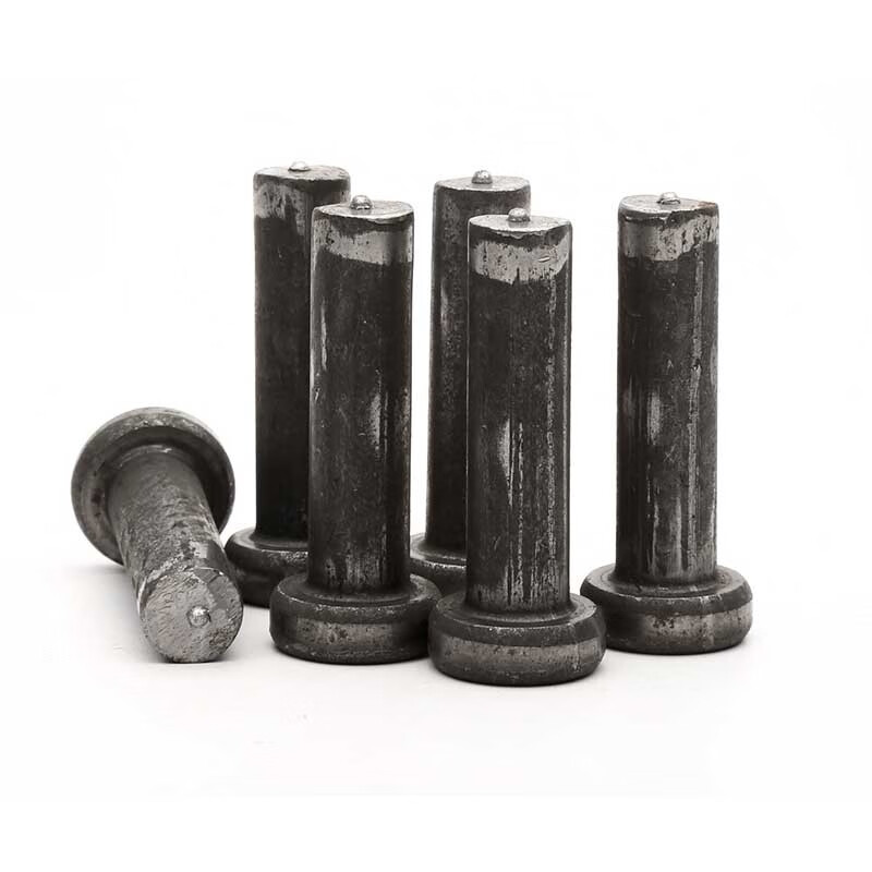 Jinggong steel structure bolts cylindrical head welding nails floor plate shear nails welding nails bolts national standard GB10433 L M16*50 ML15 material (5 pcs)