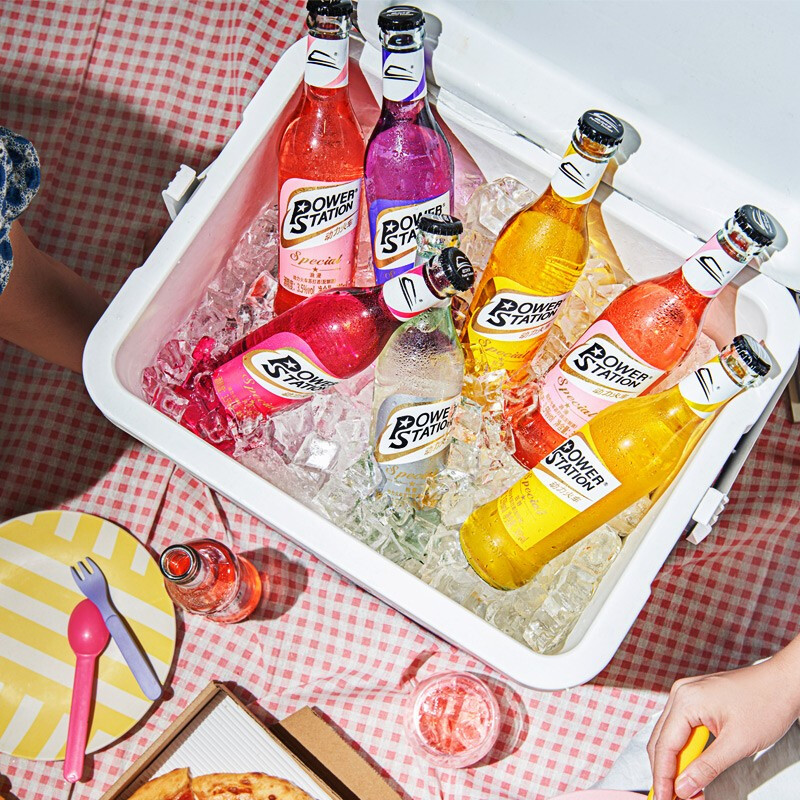 Power Train foreign wine cocktail full box set soda wine foreign wine ladies wine pre-mixed wine 3.5 degrees 248ml full box classic mixed flavors 24 bottles (3 flavors)