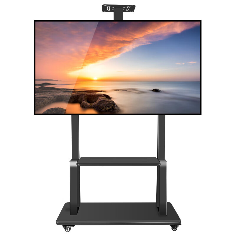 Yunjia is suitable for seewo 86-inch conference flat-panel TV stand, MAXHUB Huawei smart screen floor-standing mobile stand, conference display stand, economical model-40-80-inch mobile floor stand