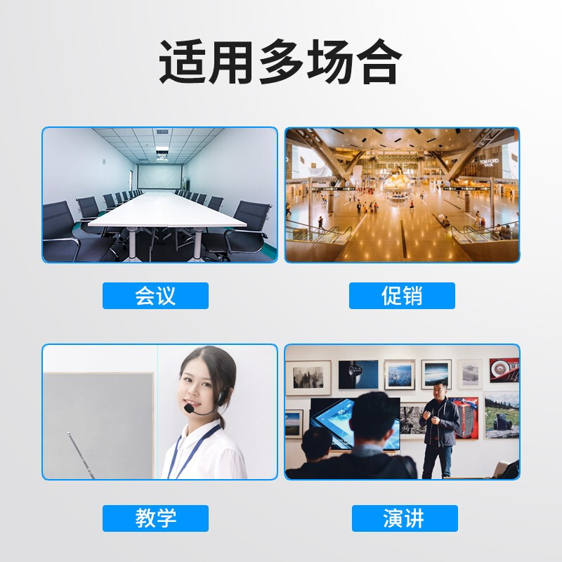 SAST OK-33A Head-mounted Wireless Microphone Online Class U-segment FM Microphone Teaching Guide Wireless Headset Little Bee Amplifier Trolley Speaker Upgraded Version