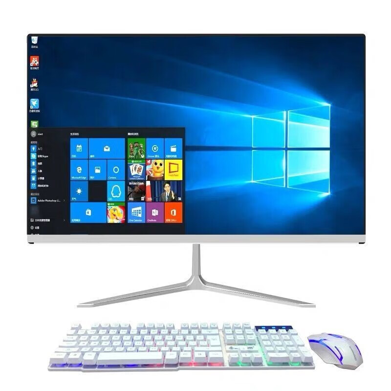 Shengjis all-in-one computer 12th generation Core i5i7 quad-core 16G large memory independent display office design business stock trading online class game e-sports LOL chicken eating quasi-new machine 22-inch flat i5-2410/8g/128g package 5