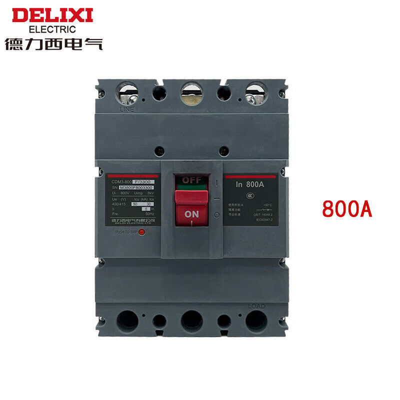CDM3 three-phase 1000A high power main air switch 3P 800A circuit breaker 1250A CDM3 3P 800A