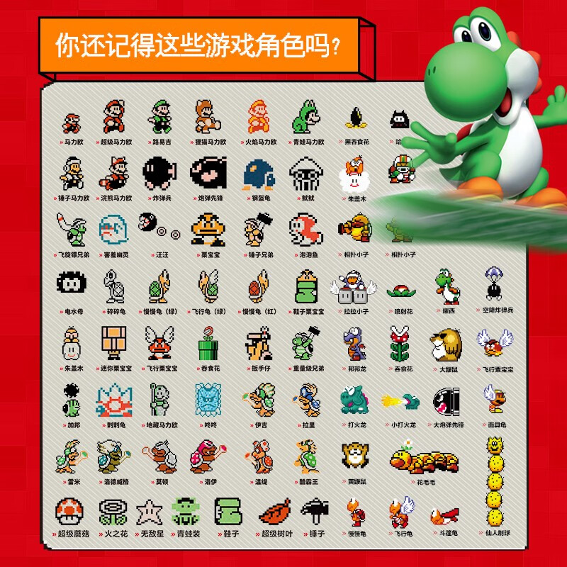 Mario Visual Art History Mario Visual Art History Mario Setting Collection Illustrated Game Development History Mario Nintendo Game Mario Produced by Shuyi Design