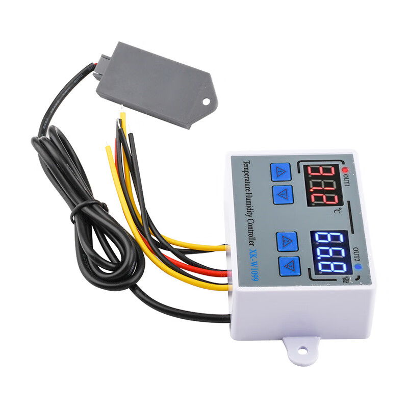 Ouhuayuan W1099 thermostat intelligent digital display temperature and humidity controller temperature switch high-precision temperature and humidity meter 220V12V24 (12V)