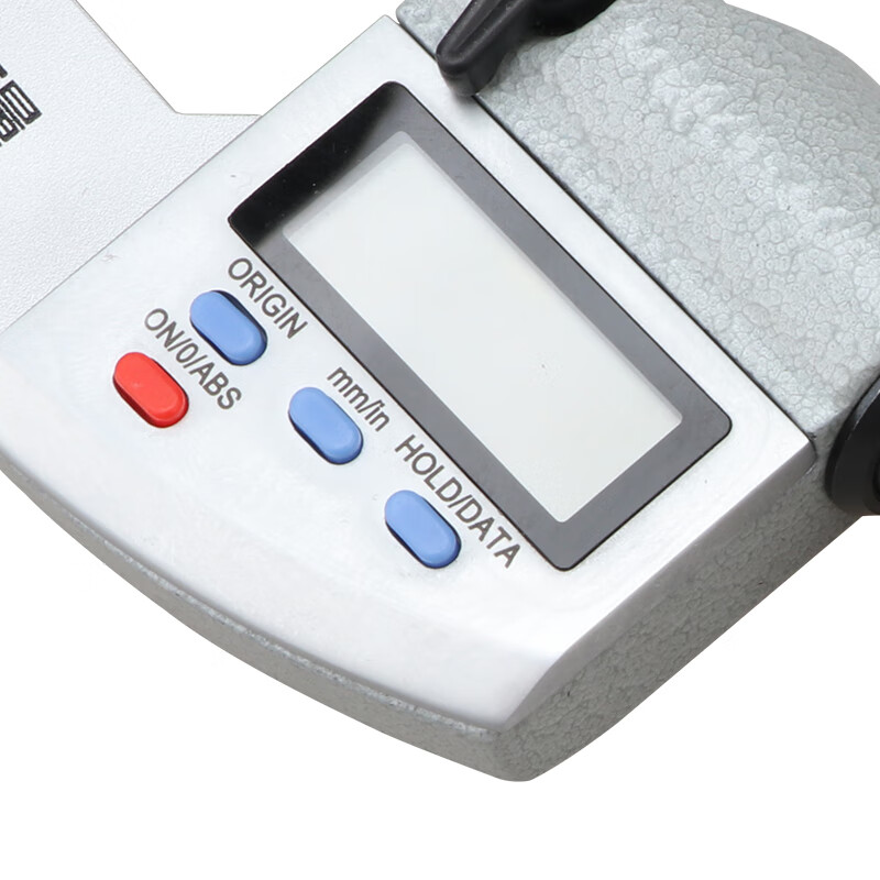 Three-quantity high-precision 0.001 digital display outer diameter micrometer 0-25mm electronic spiral micrometer instrument caliper JDE04 waterproof type 0-25mm