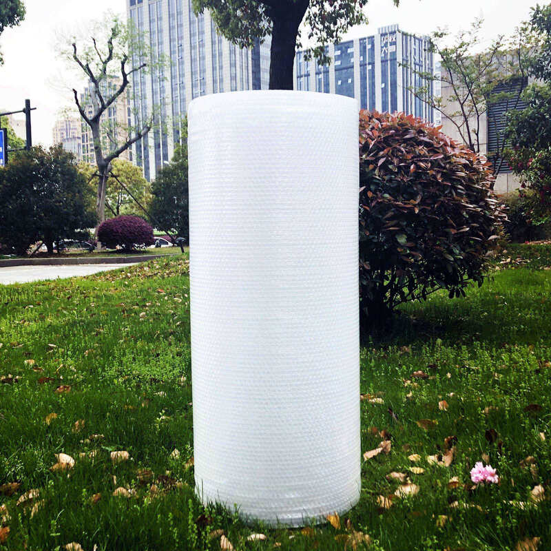 Express packaging bubble film 80 100 120cm wide packing foam thickened shockproof bubble bag bubble paper free shipping single layer 50cm wide medium thick 5.6 kg_120M