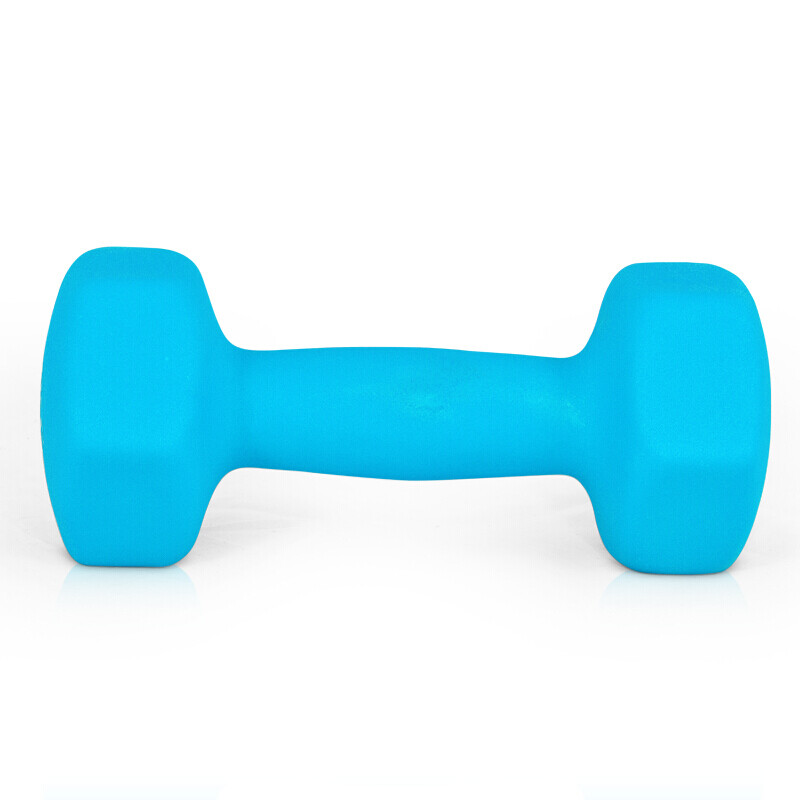 Chengyue color dipped dumbbells for men and women home fitness shaping equipment combination set 2kg*2 tranquil blue CY-130