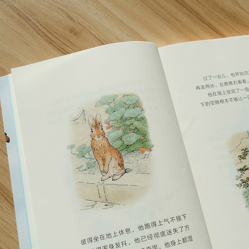 The Story of Peter Rabbit (Chinese graded reading K1, suitable for 6-7 years old, free to listen to with the guidance of a native-speaking teacher, full-color illustrations)