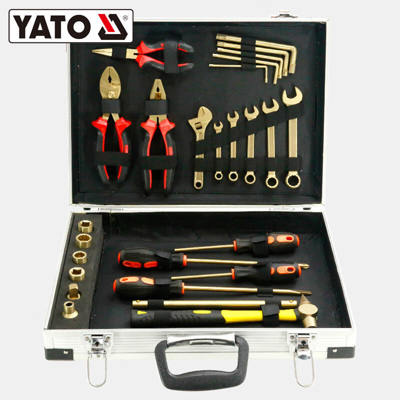 YATO explosion-proof tool set, delivery time 15 days, beryllium copper 28-piece set YT-65557