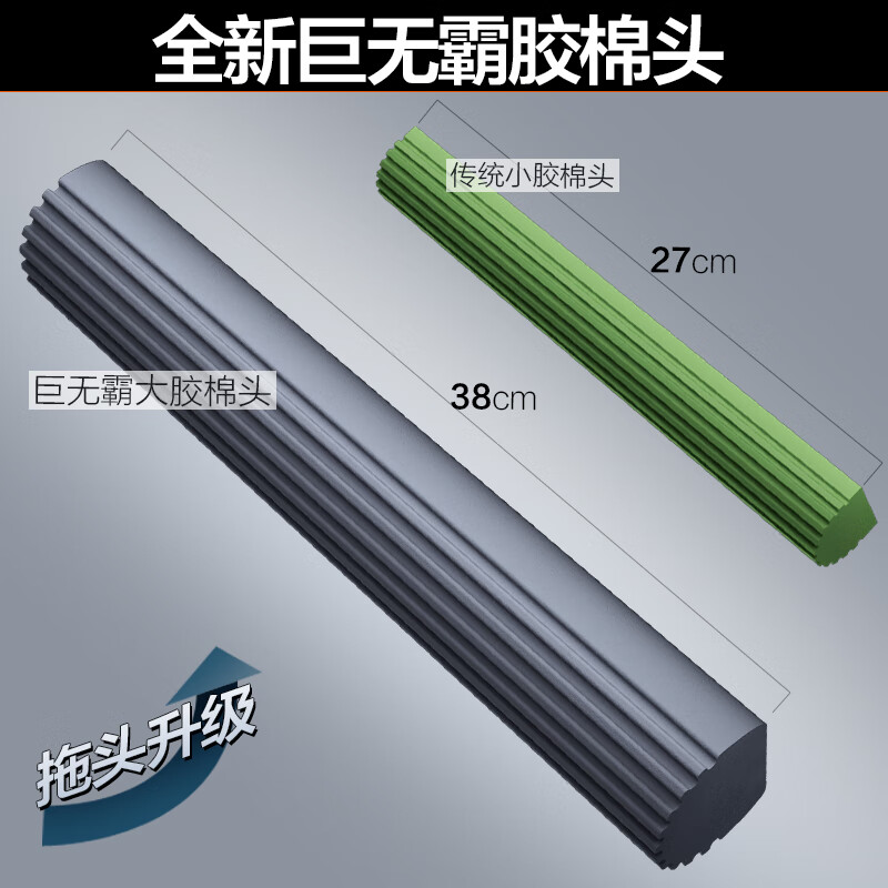 David collodion mop 38cm sponge head pole length 135cm 2 heads M14PVA collodion folded in half to squeeze water