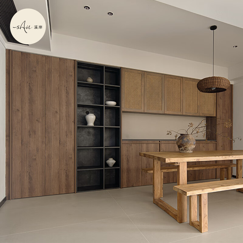 Xi'an whole house custom cabinet customization overall design sideboard custom decoration straight-line kitchen kitchen cabinet custom appointment non-product price