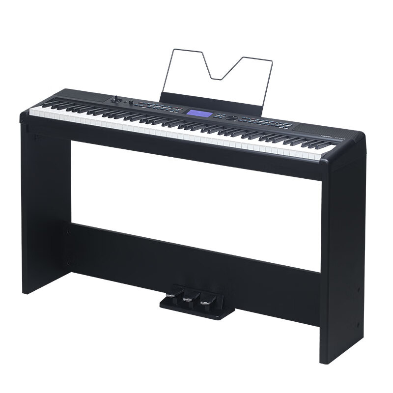 MEDELI electric piano SP-A500 all Chinese heavy hammer 88 key heavy keyboard portable black headstock + black tripod
