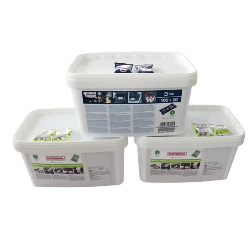 Laixino Steam Oven Cleaning Tablets German RATIONAL Tablets Neutralizing and Maintenance Tablets Degreasing Tablets Cleaner Red and Blue Model