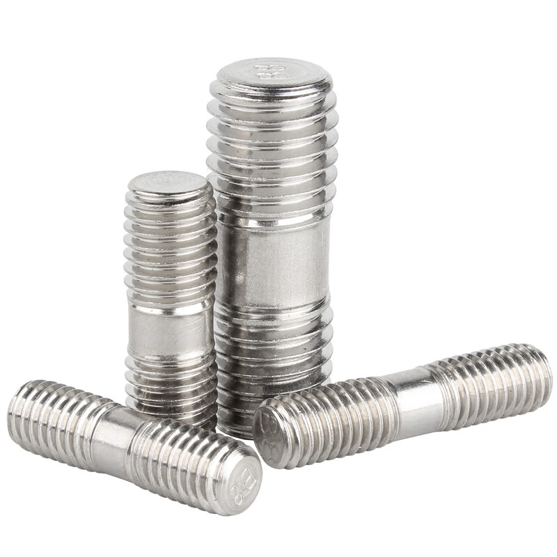 Baodefeng 304 stainless steel double-headed screw/extended screw two-headed screw rod tooth rod double-headed bolt tooth bar stud national standard M16X180 1 piece