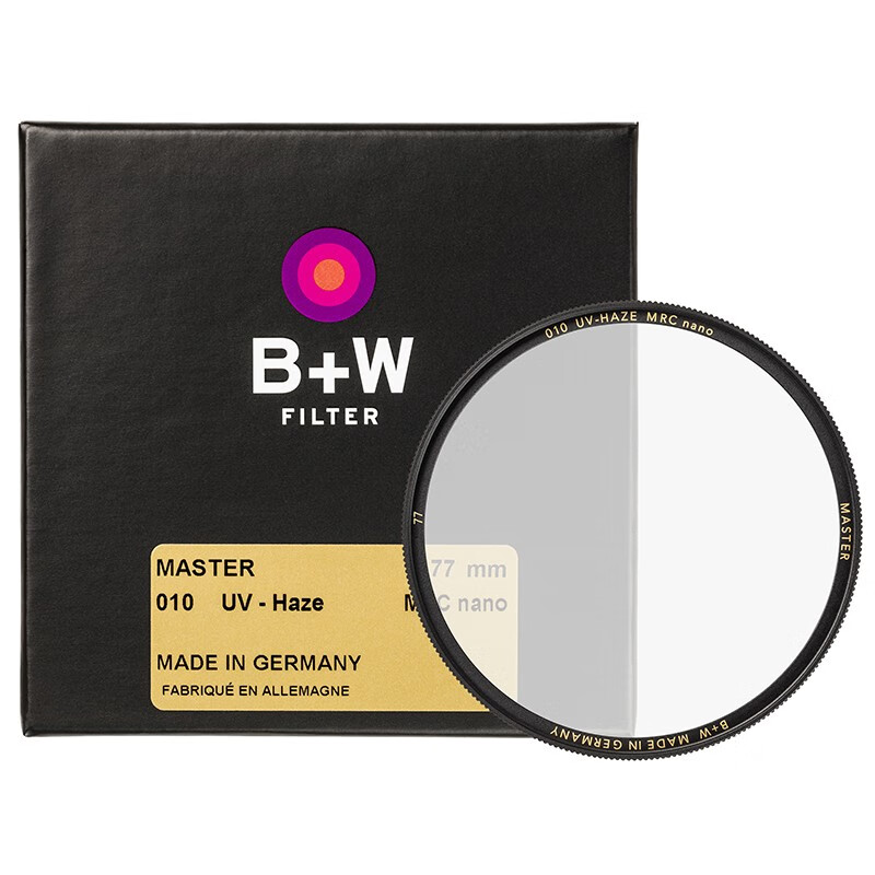 B+W German UV mirror MASTER filter MRC NANO UV ultra-thin multi-layer nano coating protection upgraded MASTER MRC NANO UV 72mm
