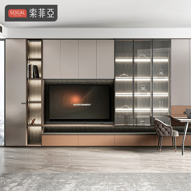 Sophia bedroom wardrobe light luxury master bedroom furniture large wardrobe swing door storage cloakroom whole house custom wardrobe cabinet custom gold