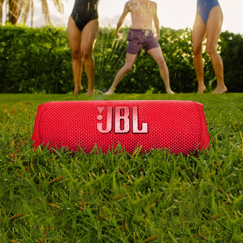 JBL FLIP6 Music Kaleidoscope Sixth Generation Portable Bluetooth Speaker Travel Cycling Speaker Outdoor Waterproof Speaker Shopping Recommended Gift flip6 Celebration Red