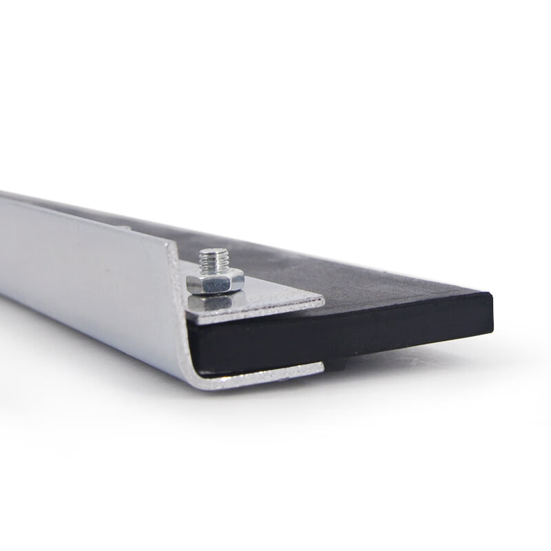 Caiyile wiper mop for floor cleaning kitchen bathroom tile floor wiper black double layer collodion 60cm08614