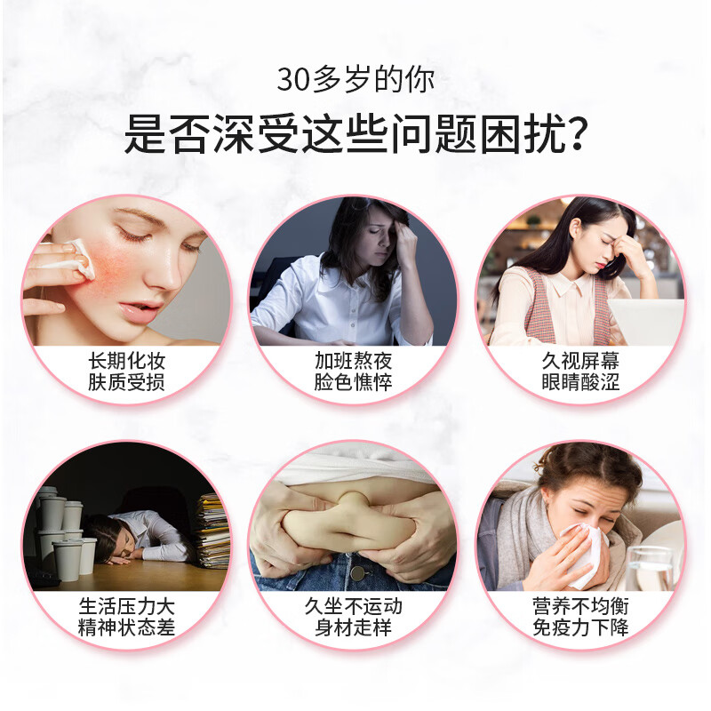 FANCL HealthScience Women's 30+ Daily Nutrition Pack 7 capsules*3 90-day supply of multivitamins and minerals VBCD for the workplace