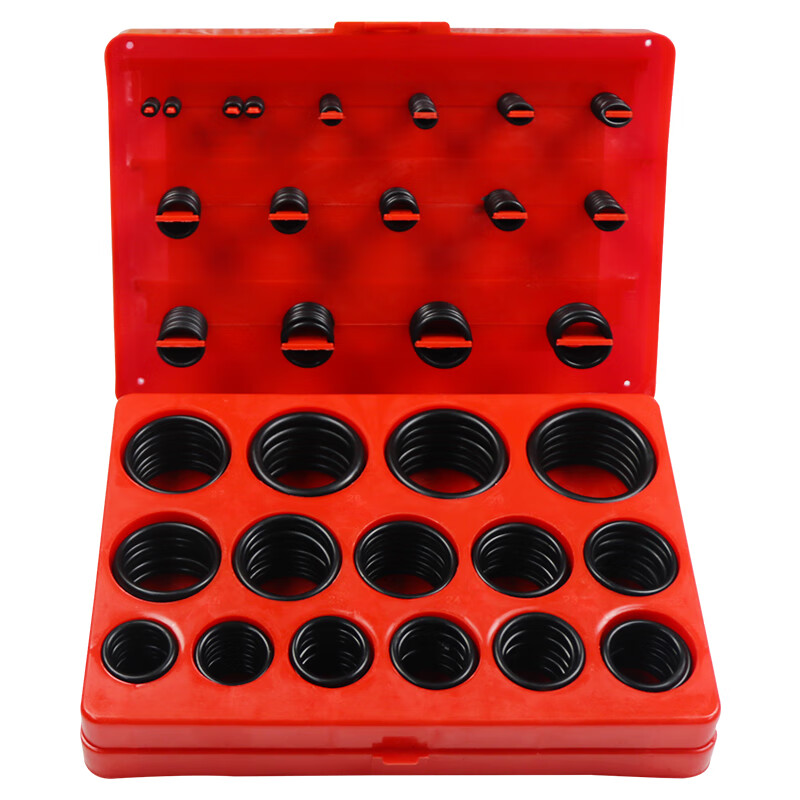 Xiali rubber o-ring sealing ring apron repair box fluorine rubber complete faucet waterproof fluorine rubber PTFE pad bomb Dingqing repair box 25 types 420 pieces
