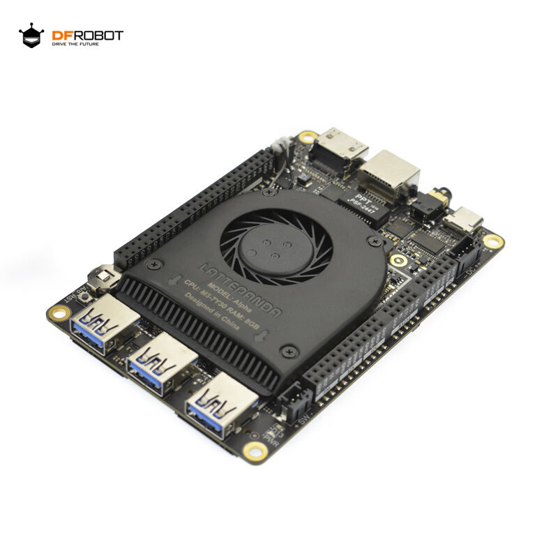 DFROBOT LattePanda Latte Panda Alpha CPU Win10 Development Board Microcontroller Robot Main Control Board Alpha 864s Pro Activated Version (8G64G)