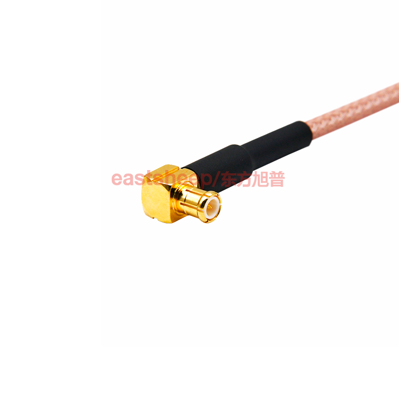 Oriental Xupu RG316 silver-plated RF adapter jumper SMA-J/MCX-JW MCX curved male to SMA male connector RG316-SMA-J/MCX-JW 0.4m