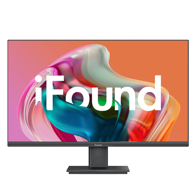 80% new ifound 23.8-inch monitor IPS hard screen 75Hz micro frame low blue light HDMI interface energy-saving certification computer office display screen produced by Founder Technology 24NF9R1P