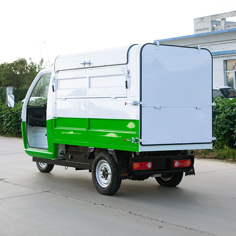 Nongdawei can be licensed as an electric garbage truck. School campus domestic waste removal truck, construction site and factory garbage collection transfer truck, environmental sanitation and cleaning truck can be licensed as an electric garbage truck.