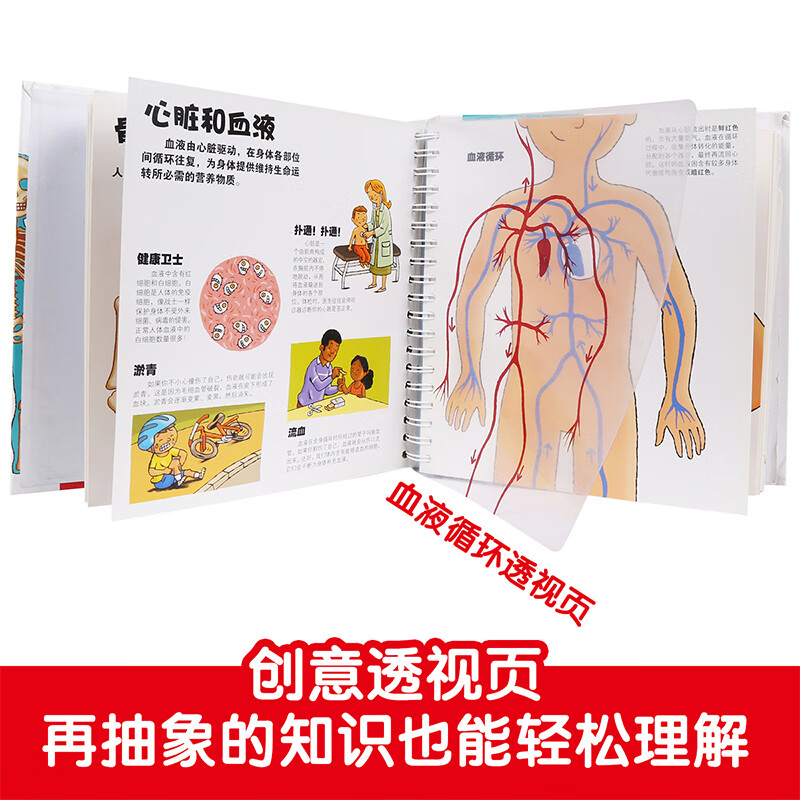 Xinhua Genuine Our Body 3D Book Fun Picture Book Physiological Enlightenment Our Body