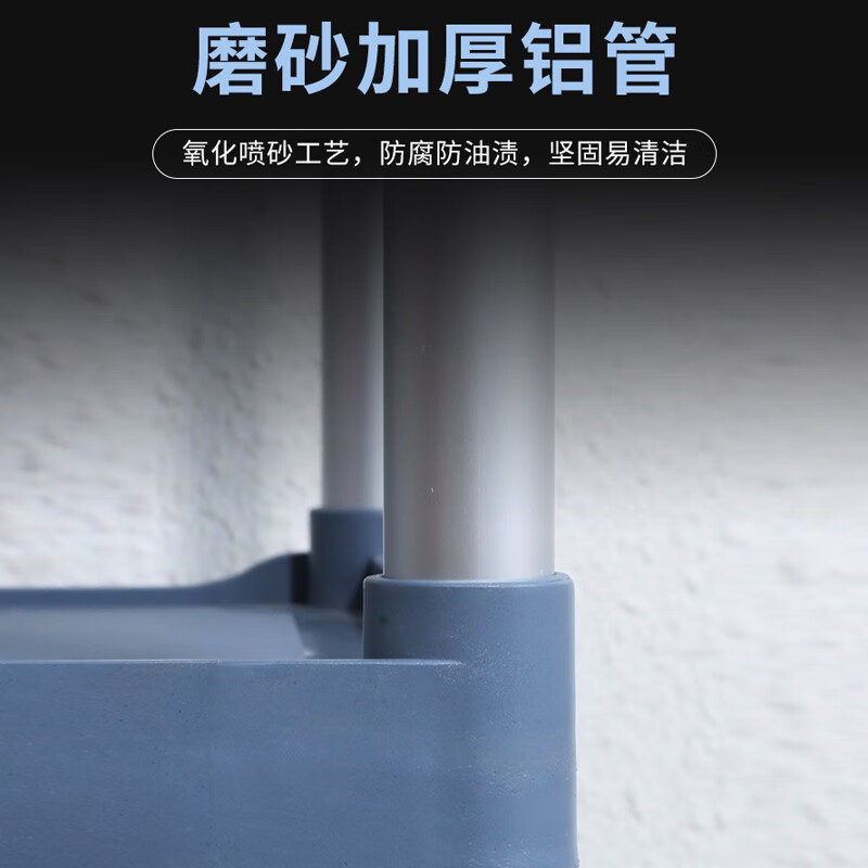 Ou Runzhe food delivery cart, bowl collection cart, hotel restaurant restaurant trolley, push dining cart, three-layer medium size