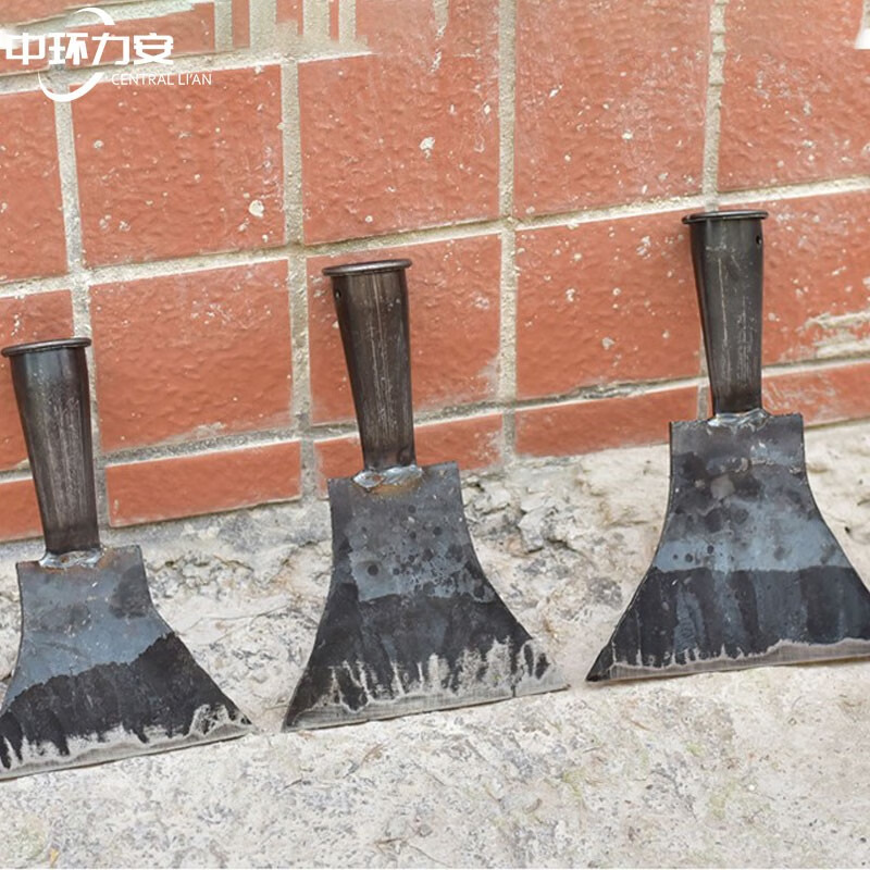 Central Lian extended cleaning knife shovel tool shovel artifact paint cleaning wall putty cement chop pepper knife long steel handle manganese steel wall shovel