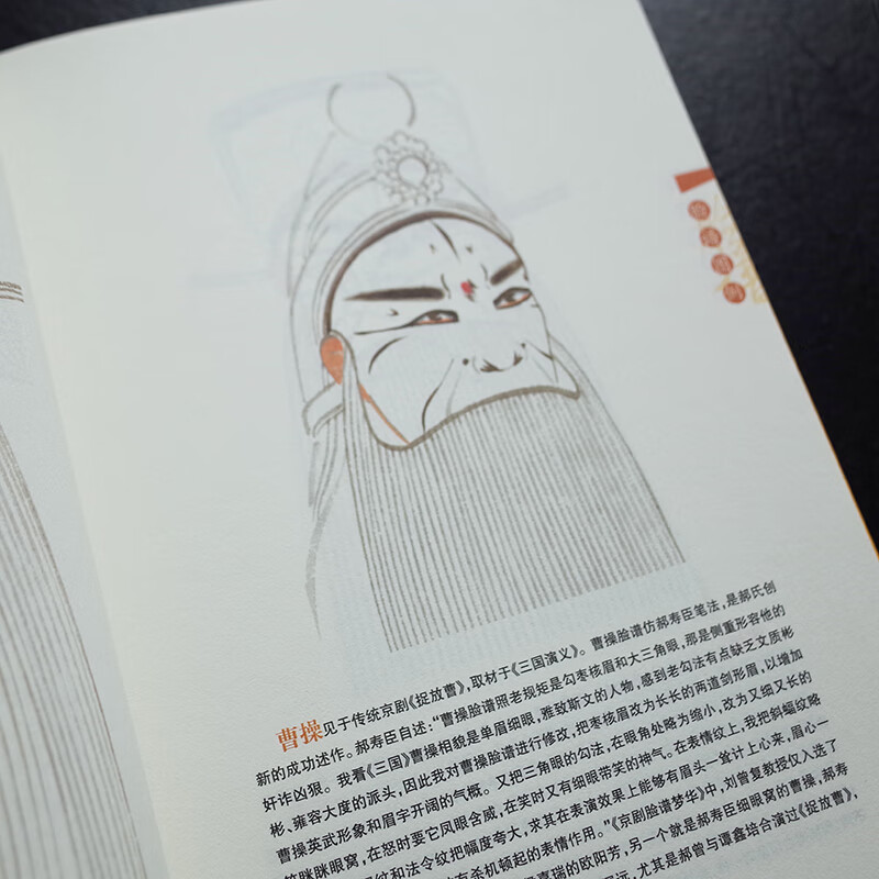 Peking Opera facial makeup