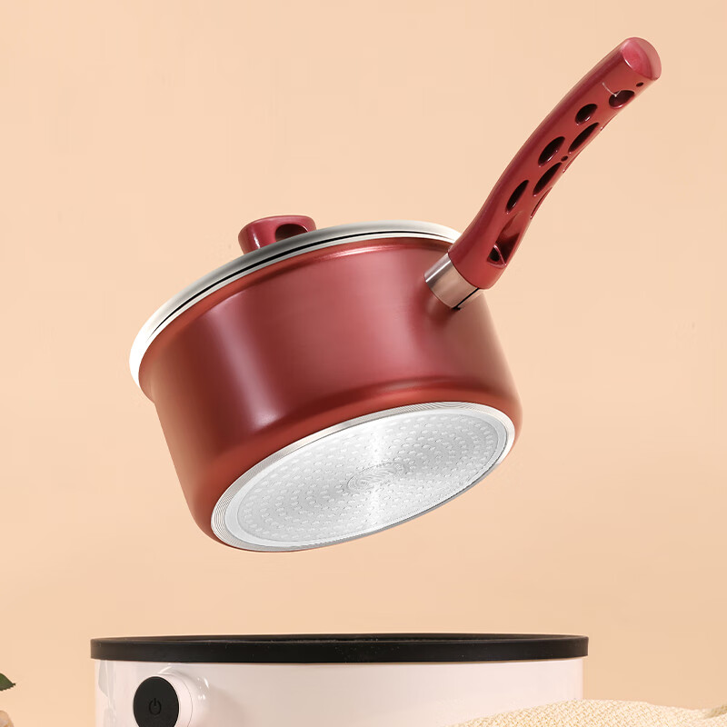 Cuidahuang milk pot non-stick pot instant noodles baby food supplement multi-purpose soup milk pot 18cm induction cooker universal Yicai WG14306