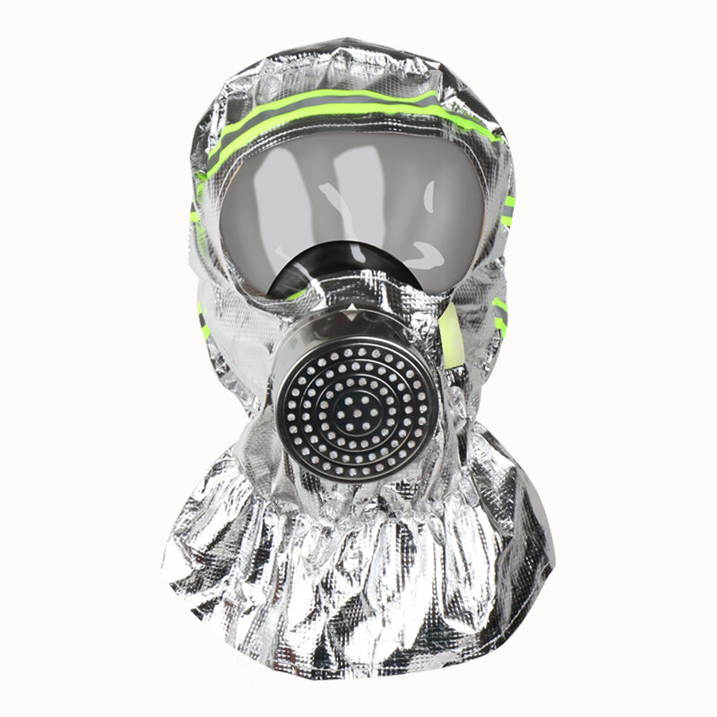 Zhongjia Woan fire mask national standard 3C certified anti-virus and anti-smoke mask fire escape full face filter respirator shawl style TZL30B filter fire mask