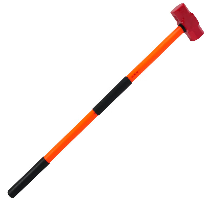 Hasdick long-handled large hammer octagonal hammer decoration hammer chisel wall hammer iron hammer with handle octagonal hammer 8 pounds