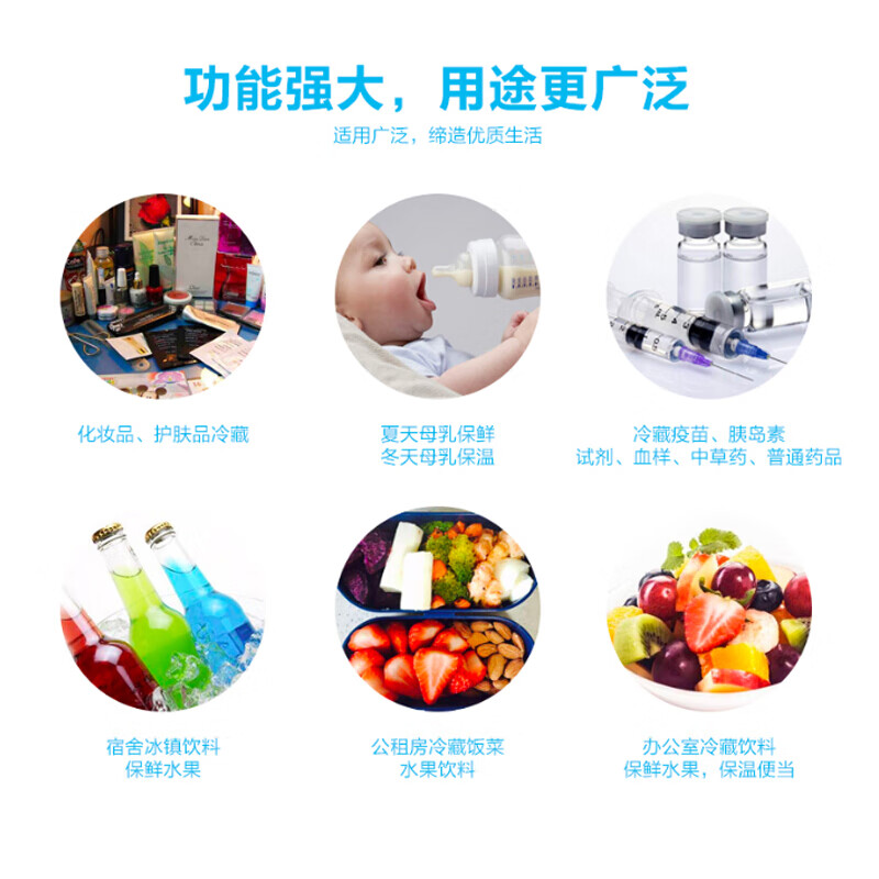 ICERS Eisens PU insulation box 30L refrigerator outdoor car refrigerator can keep heat with temperature display and strap