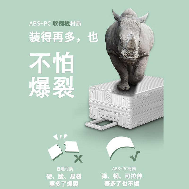 Tiffany Carney Oversized Luggage Men's Trendy Large Capacity Anti-scratch and Fall-resistant Hand-held Trolley Case Women's Overseas Shipping Large Luggage Student Accommodation Can Hold Quilt Password Suitcase Zipper Style Dazzling Black Platinum (Scratch-Resistant) 28-inch Strong and Durable