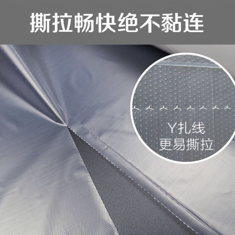 Sheng Gongman household fresh-keeping bag thickened new material roll bag food bag disposable hand tear bag large size 200 pieces affordable model 35*45