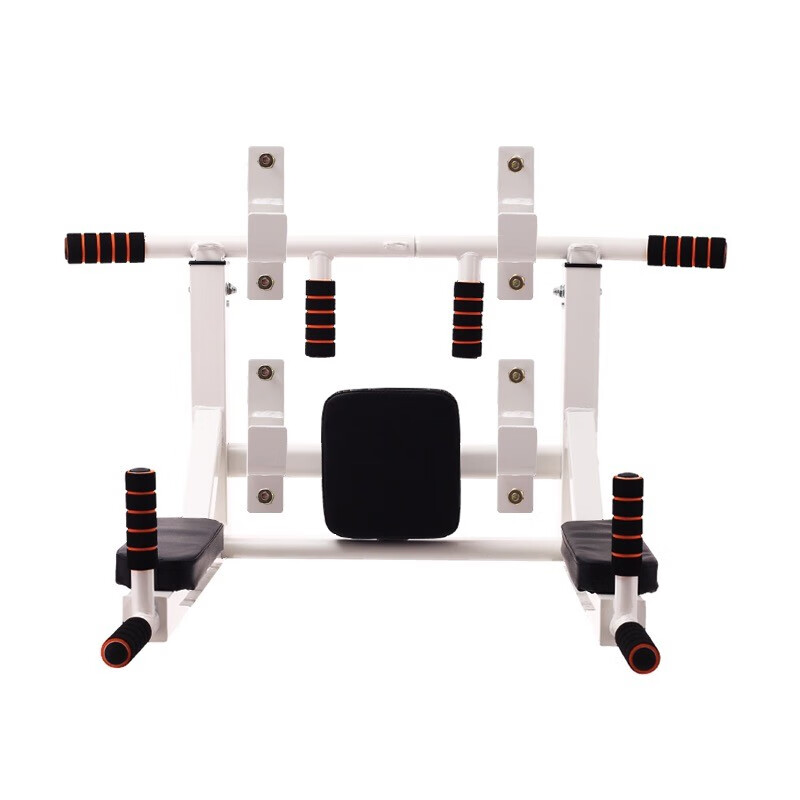 Shuanghang Reinforced Indoor Wall Horizontal Bar Home Pull-Up Device Wall Horizontal Bar Parallel Bar Sandbag Rack White New Multifunctional Single Parallel Bar