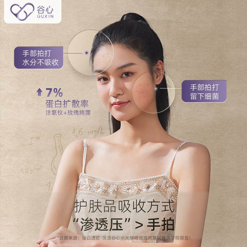 GX Diffuser Valley Heart Oxygen Injection Instrument Nano Spray Medical Beauty Consolidation Instrument Home Beauty Instrument Facial Moisturizing Light Needle Instrument New Year Gift for Girlfriend Birthday Gift Guaranteed