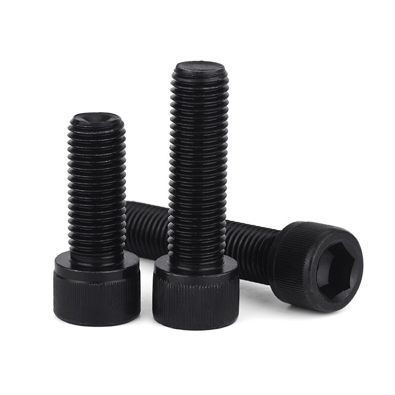 Jinggong (JINGGONG) 12.9 grade hexagon socket screws, high-strength cylindrical head screws, cup head bolts, full-thread high-strength national standard M6*25 (20 pcs)
