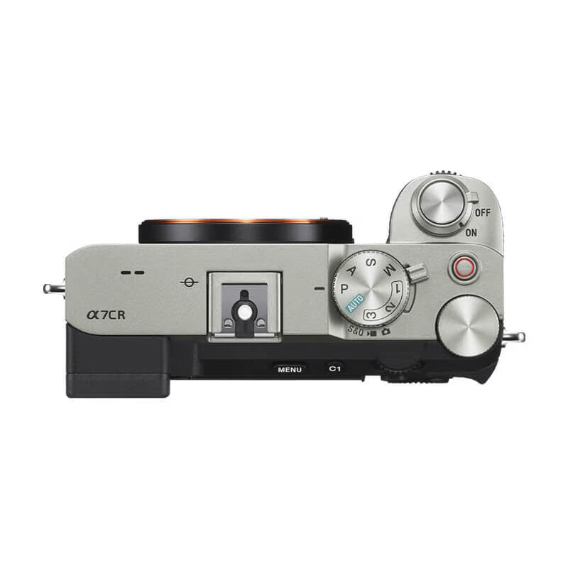 Sony (SONY) Alpha 7CR new generation full-frame mirrorless camera, lightweight and compact AI smart chip, silver, single body (A7cR/a7cr) 61 million pixels