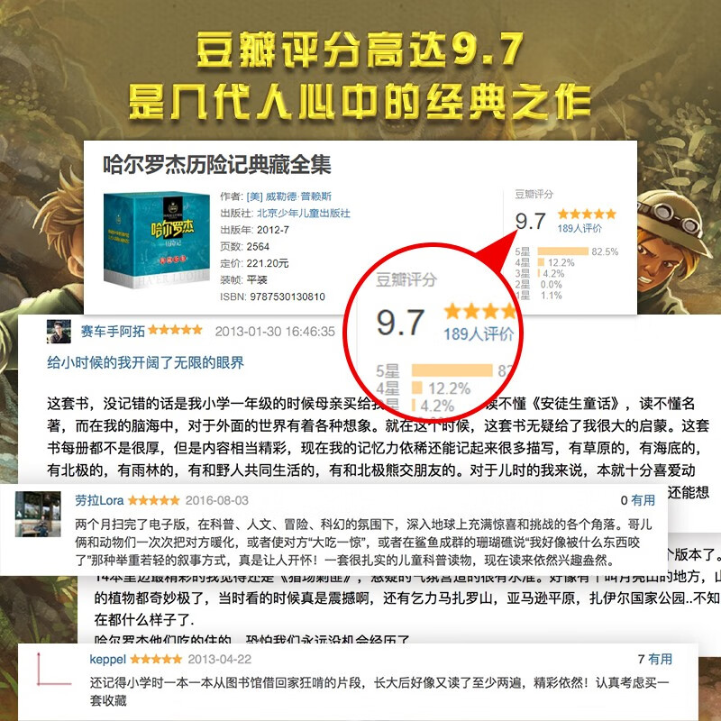 The complete collection of The Adventures of Hal Roger (set of 18 volumes)